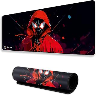 SMULY Large Gaming Mouse Pad Desk Pad Table Pad (58.5 x 28 cm, 2mm Thick) – Extended Large Desk Mat, Waterproof, Anti-Slip... Price In India