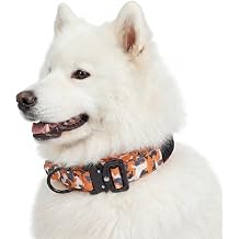 Relux Tactical Dog Collar Camo Orange, Large