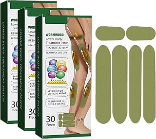 Leg SIimming Herbal Patch Pro Herbal Firm Cellulite Reduction Patches Thigh Lifting Tape Shaping Invisible Patches Wormwood Leg Stickers Breaks Down Cellulite