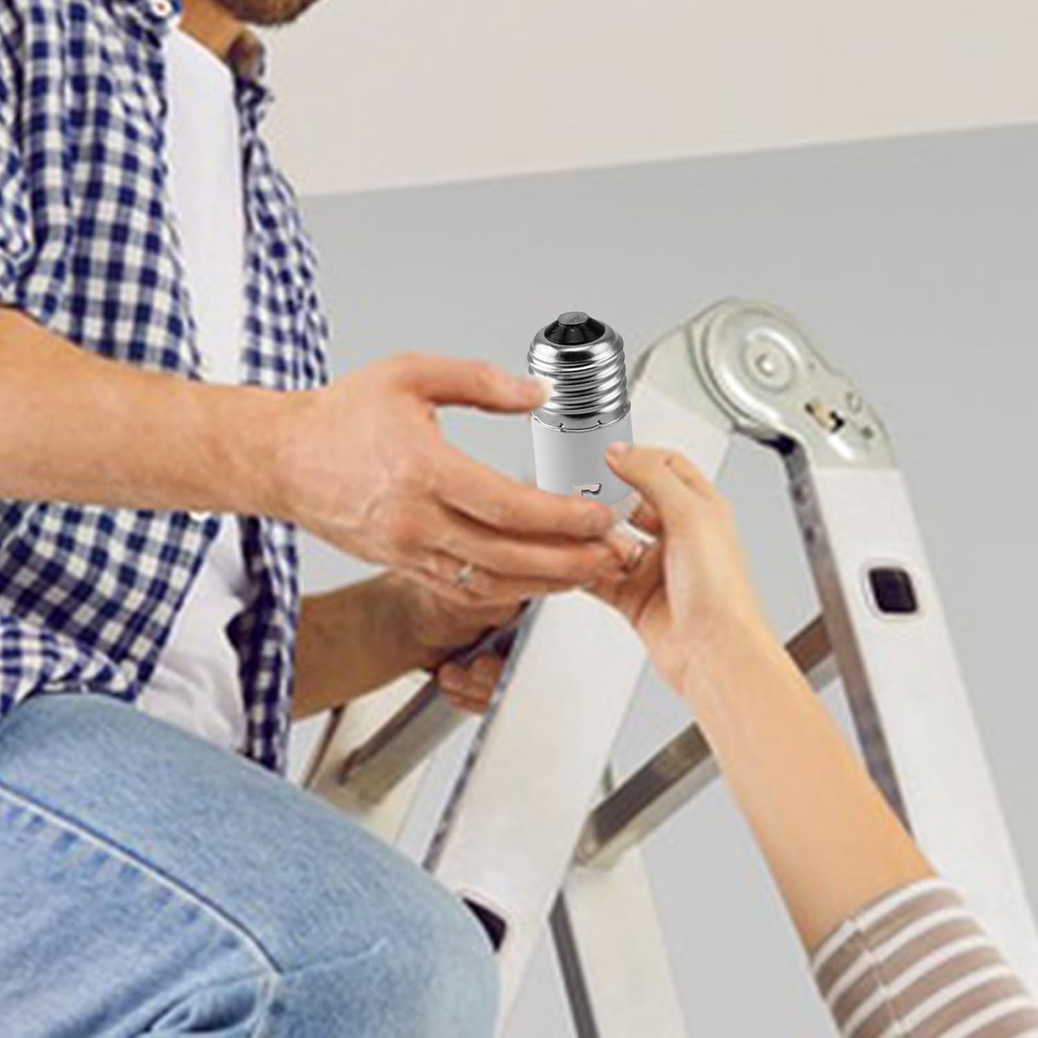 LED Bulb Socket Adapter | Light Bulb Lamp Socket Converter, Base Adapter Converter, Lamp Base, for LED Light Bulbs