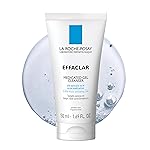 La Roche-Posay Effaclar Medicated Gel Cleanser, 2% Salicylic Acid Cleanser + LHA + Glycerin, Foaming Acne Face Wash, Helps Clear & Prevent Acne Breakouts, Oil Free, Targets Excess Oil
