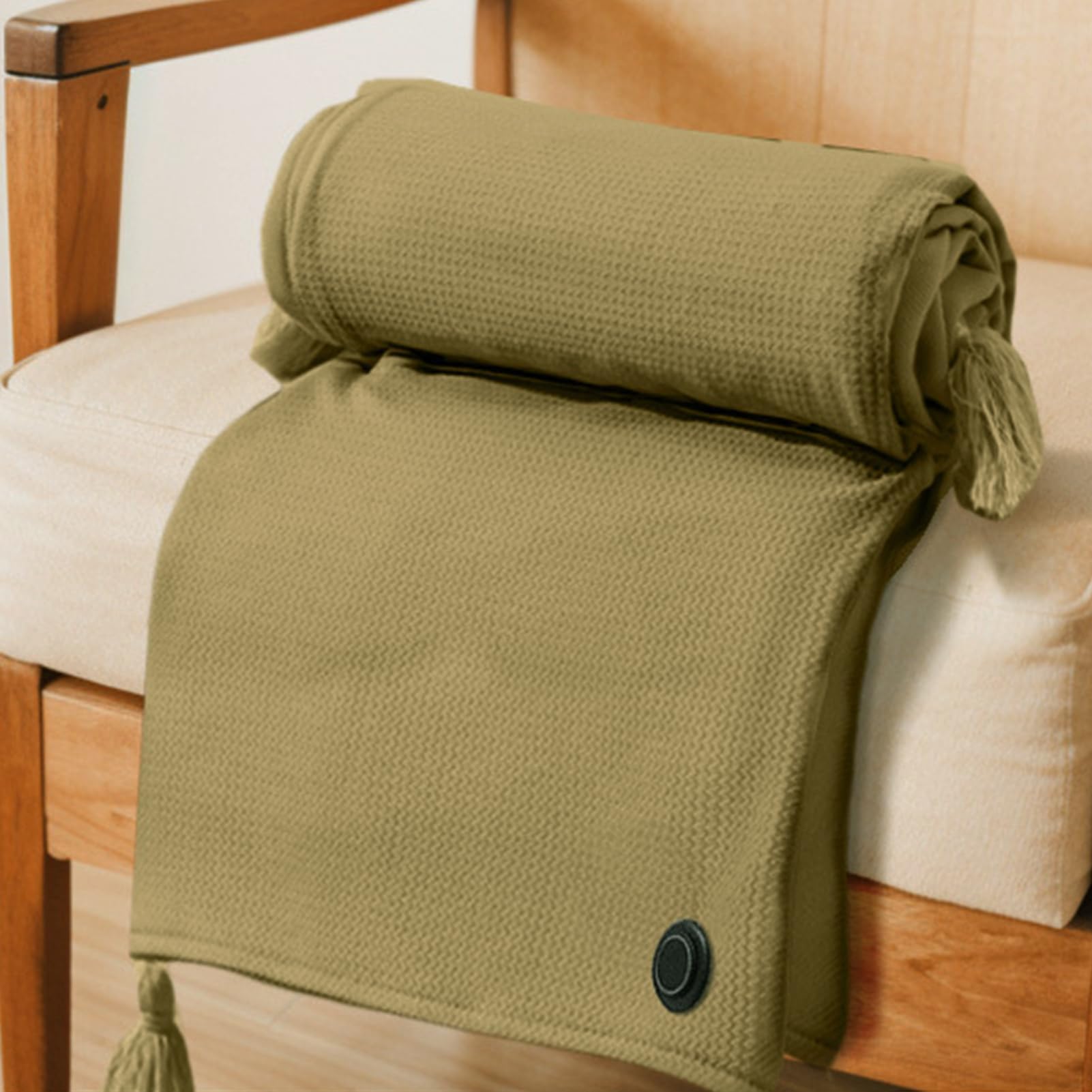 Generico Tragbare Heizdecke | Schnelle und tragbare Heizdecke | Heizdecke mit USB, für Camping, Winter, Auto, Nacht, Outdoor, Büro und Schlafzimmer