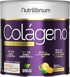 Colágeno Verisol com Ácido Hialurônico - 200G Abacaxi com Hortelã - Nutrilibrium, Nutrilibrium