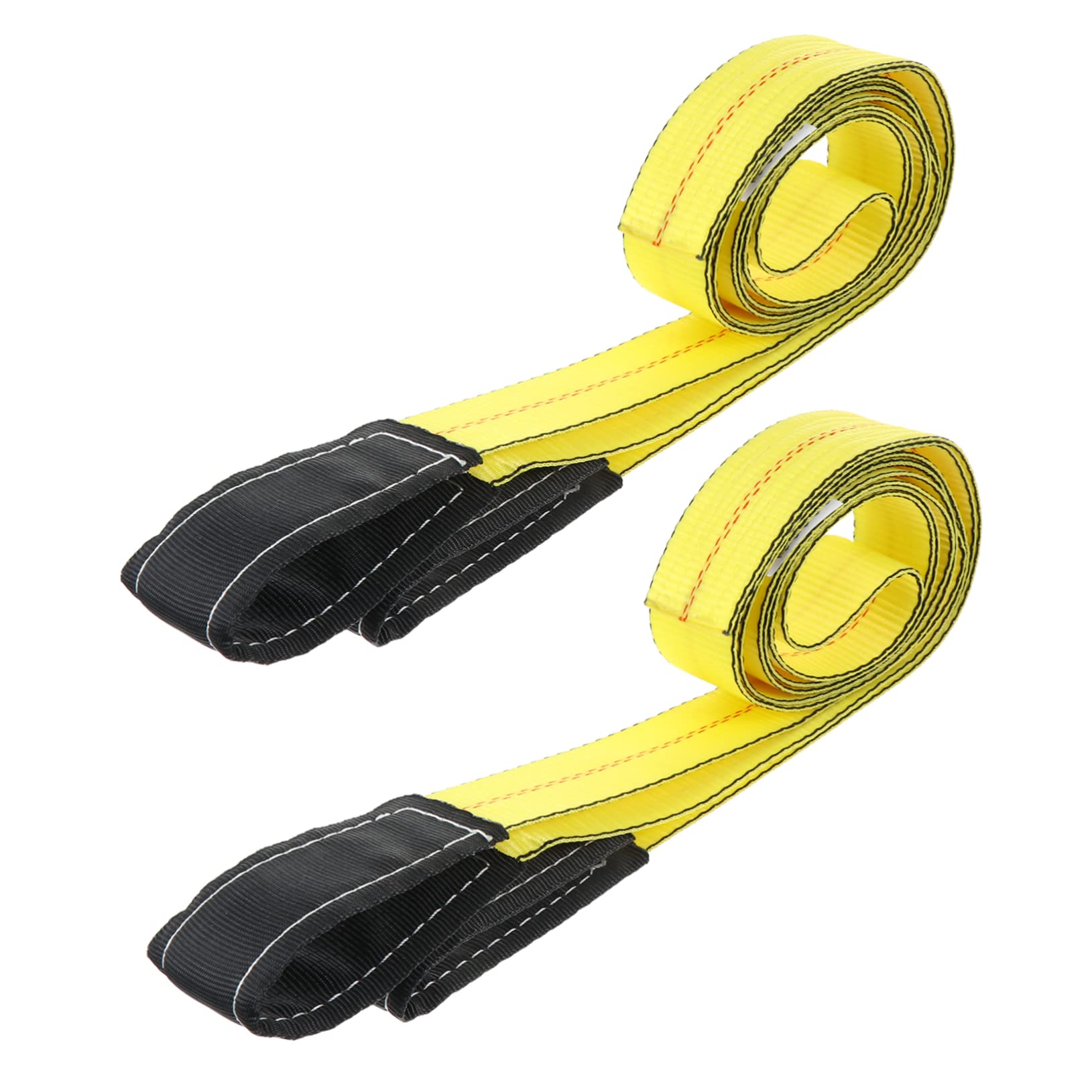 Veemoon Zurrschlaufen 50cm Flaches Breites Hebeband aus Polyester 2 Stück Abriebfest Leicht für Sofa und Tv Hebearbeiten im Bauwesen