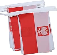 Vista 86 de Guatemala 19.7 ft BUNTING Flag 20 banderas 9'' x 6'' - Banderas de cuerda guatemalteca 5.9 x 8.3 in - AZ FLAG