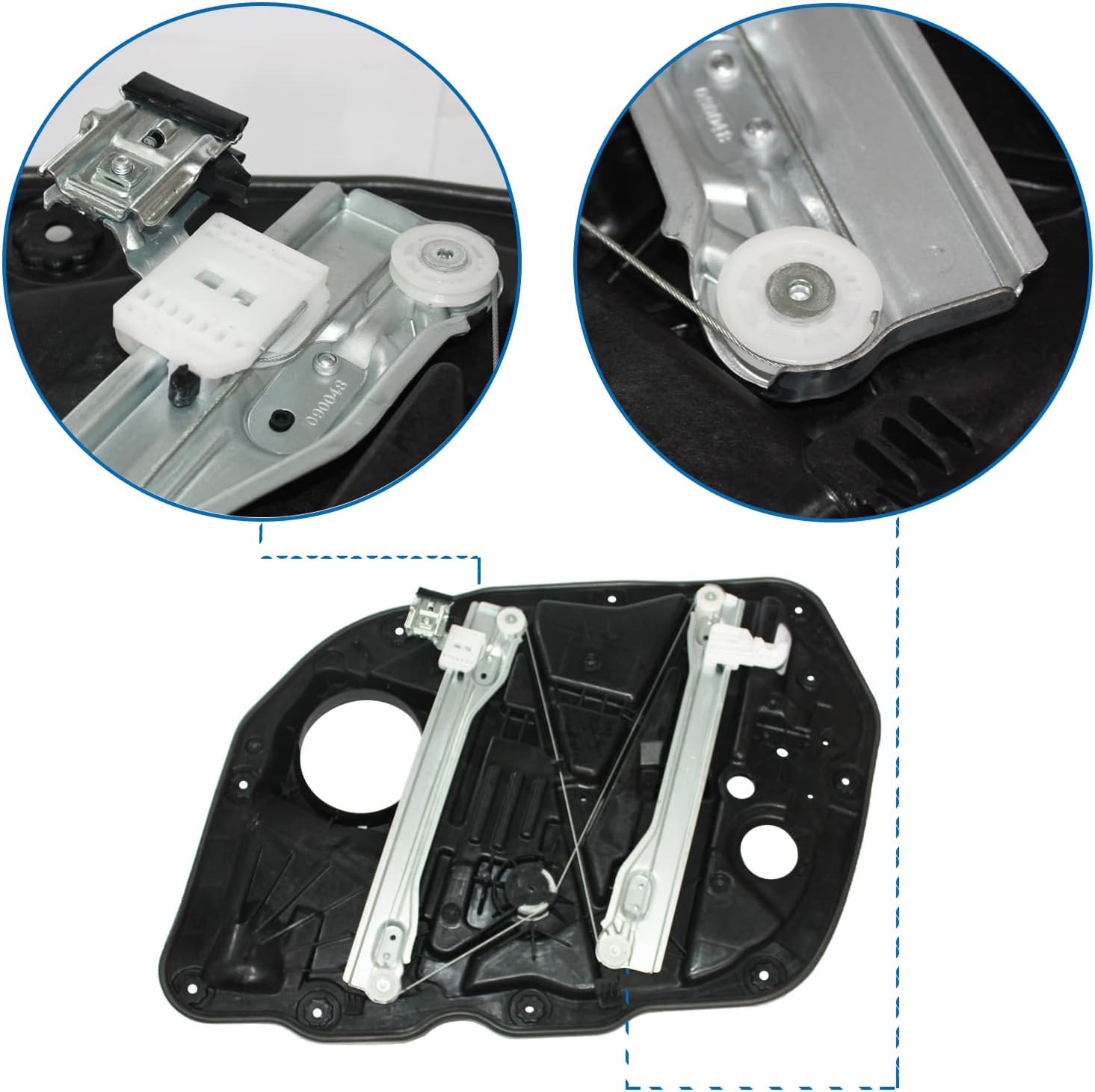 Kia Optima Power Window Regulator- Front Left Driver Side Replacement For 2014-2015 Kia Optima 82471-2T510 Power Window Regulator