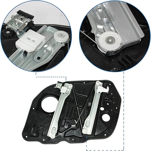 Miniatura 9 de Kia Optima Elevalunas eléctrico, repuesto delantero derecho del lado del pasajero para 2014-2015 Kia Optima 82481-2T510 Elevalunas eléctrico