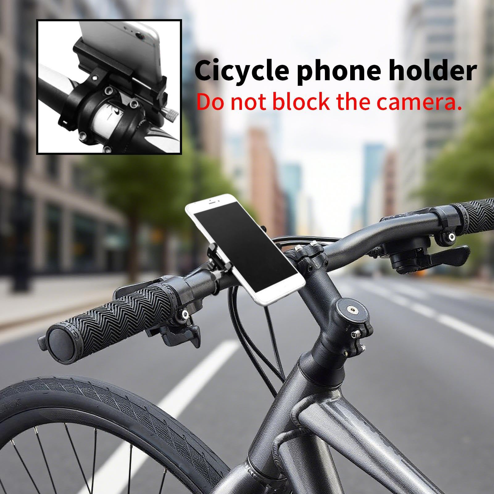 Uchwyt Rowerowy Do Telefonu Akcesoria rowerowe, nawigacja GPS outdoor | Aluminiowy Uchwyt Motocyklowy Do Telefonu Akcesoria Rowerowe Do Jazdy Szosowej Górskiej Podróży Dojazdów Dostaw Wycieczek