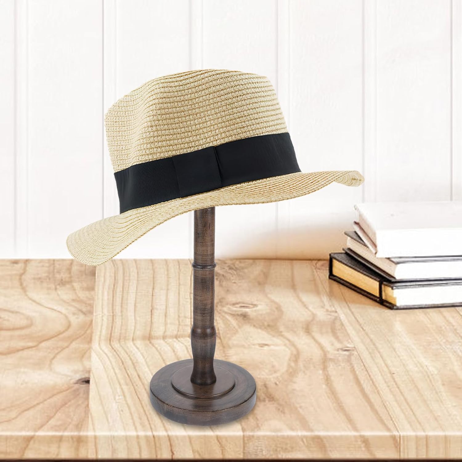 Vintage 13-inch Dome-shaped Hat Rack Antique Finish Hat Organizer Wig Hanger Closet Storage Home Use