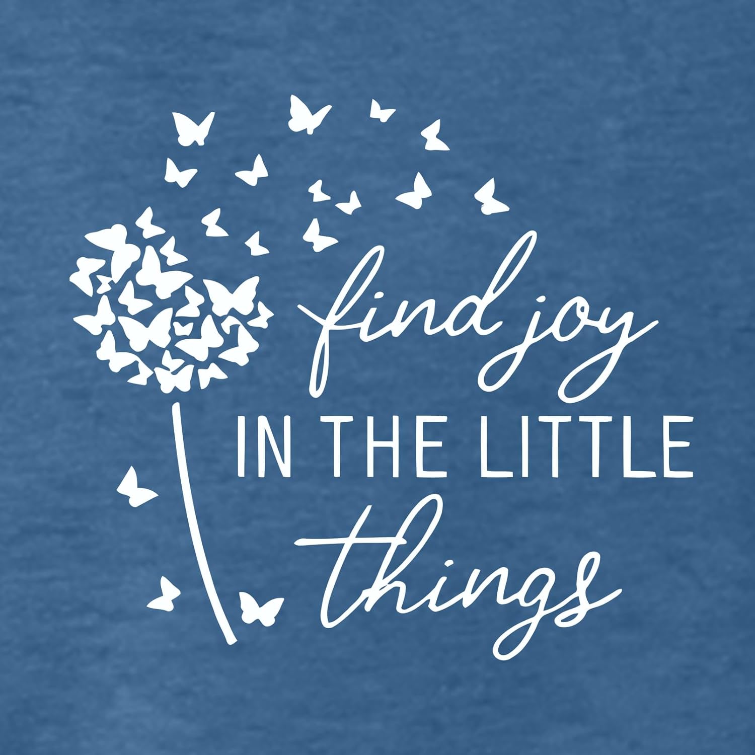 BLACKMYTH Women's V-Neck T-Shirt with Find Joy Print Cap Sleeve Tops - Image 4