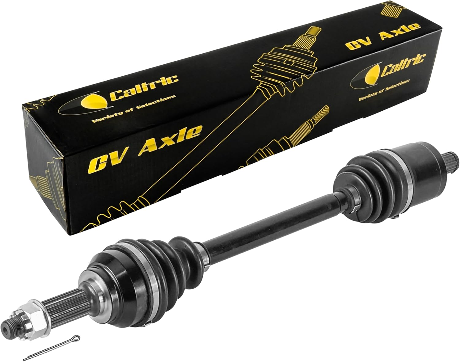 Caltric AM135250 Front Right CV Axle Compatible with John Deere 4X2 4X4 HPX (040001-090000)