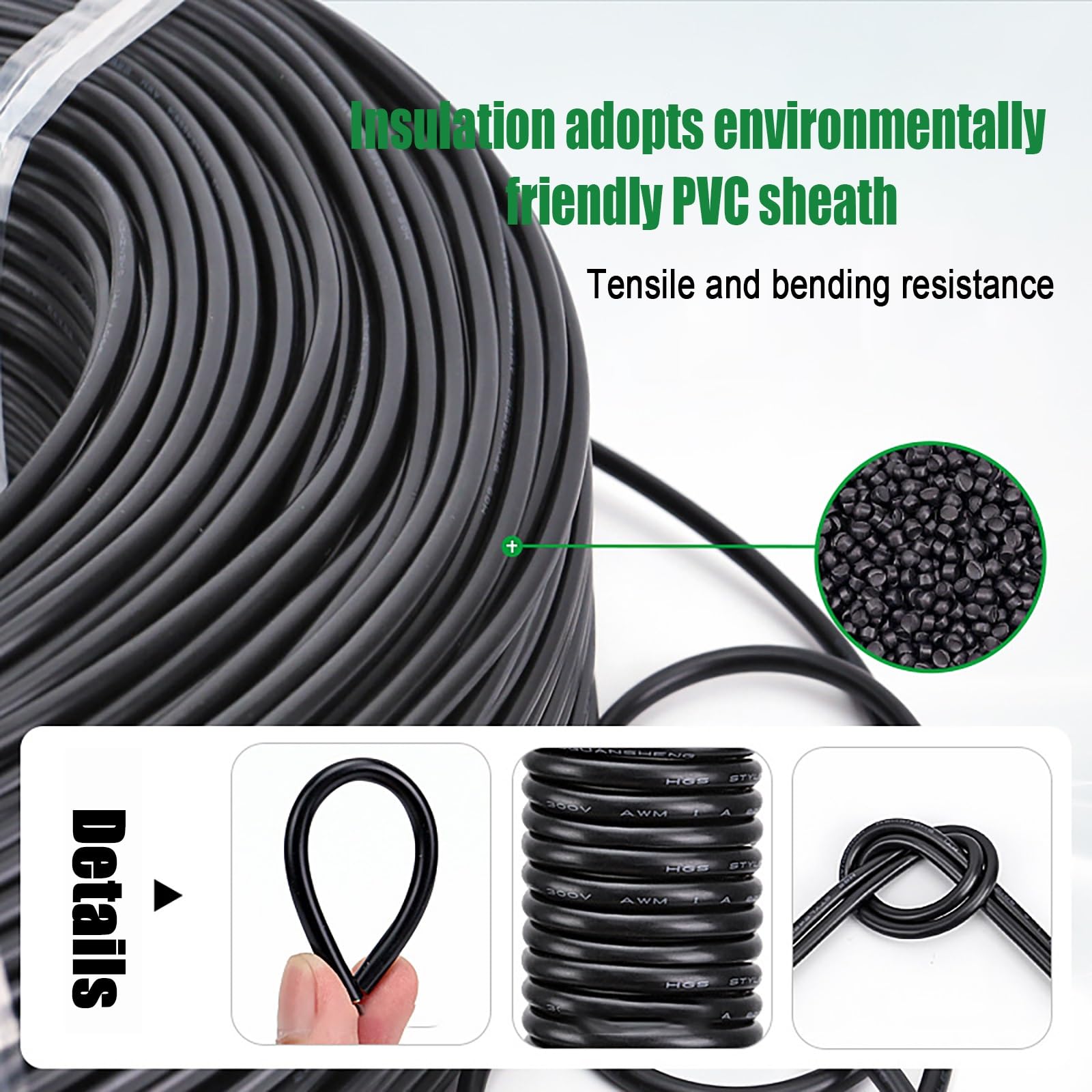 8 Conductor Shielded Wire, 16/18/20AWG, Tinned Copper Multi-Core