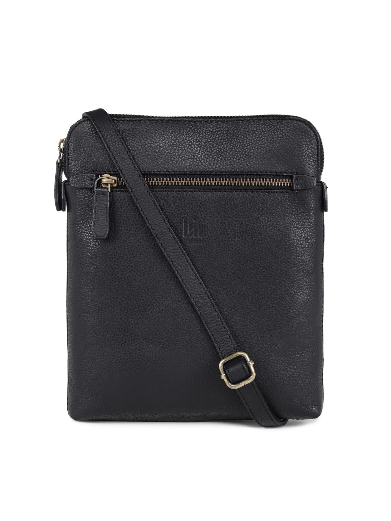 muzaf Genuine Leather Crossbody Bag - Premium Women's Cross body Purse with Adjustable Strap - Ladies Sling Handbags