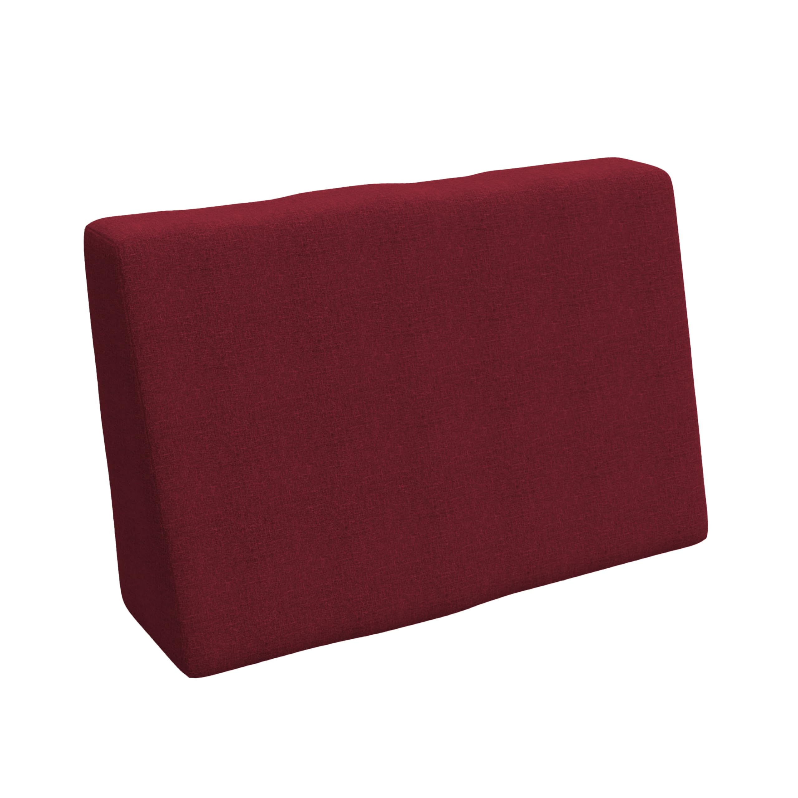 POKAR Euro Pallet Seating Set of 2: 1x seat cushion 120x80cm + 1x back cushion 120x40cm, cold foam, removable covers, Home Garden Furniture DIY, indoor outdoor pillow, without pallets, Beige — view 211