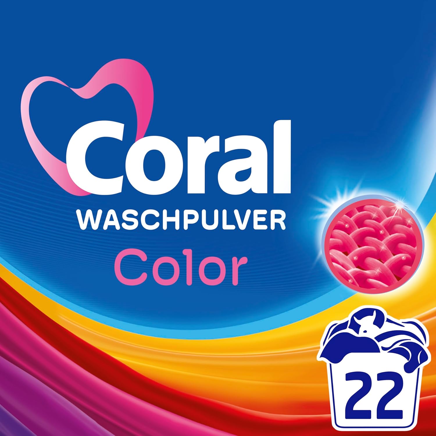 Coral Washing powder Color effective color detergent for clean colors 22 WL