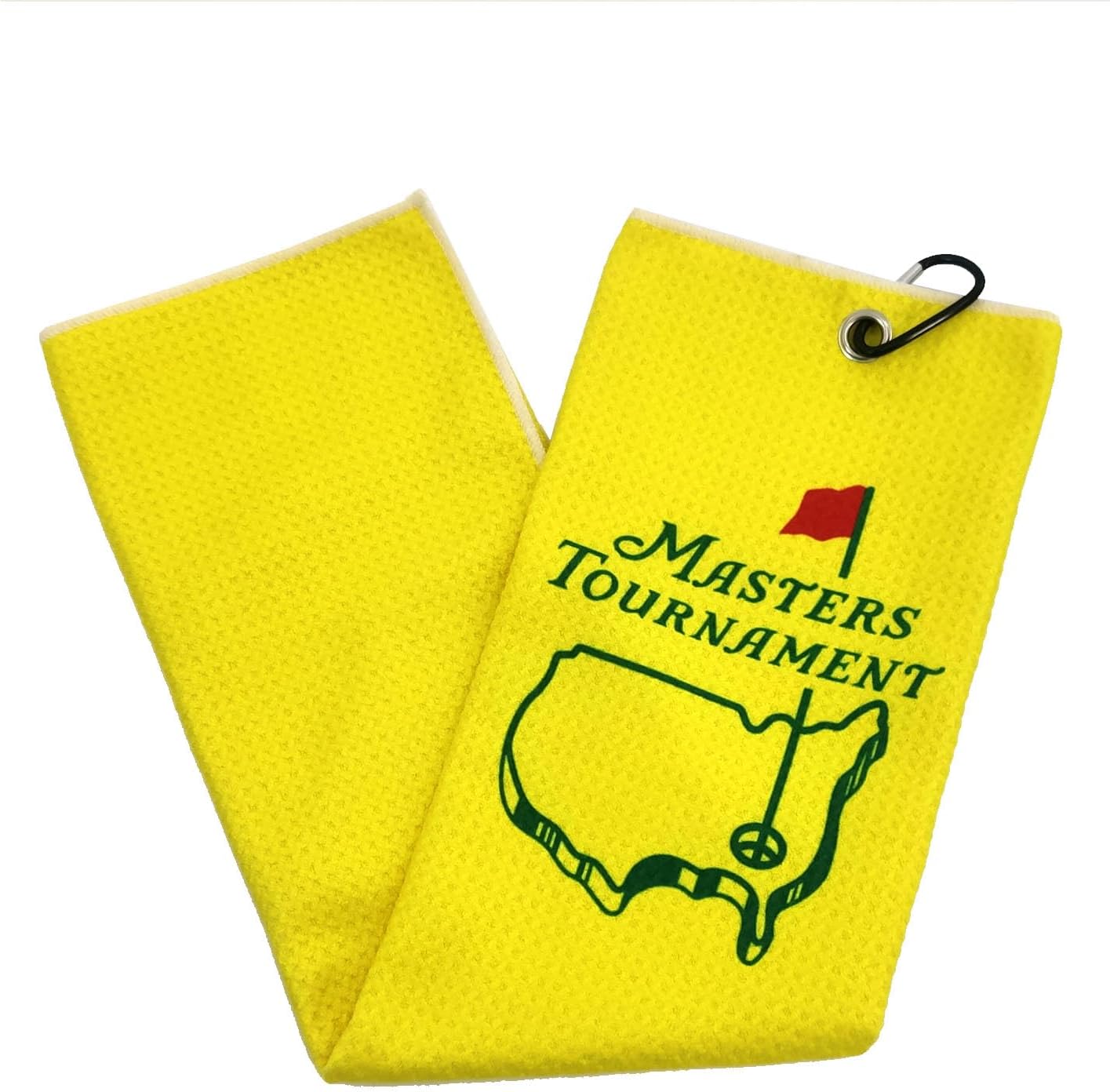 YISPA Masters Tournament Golf Towels for Golf Bag for Men Women with Clip Gift for