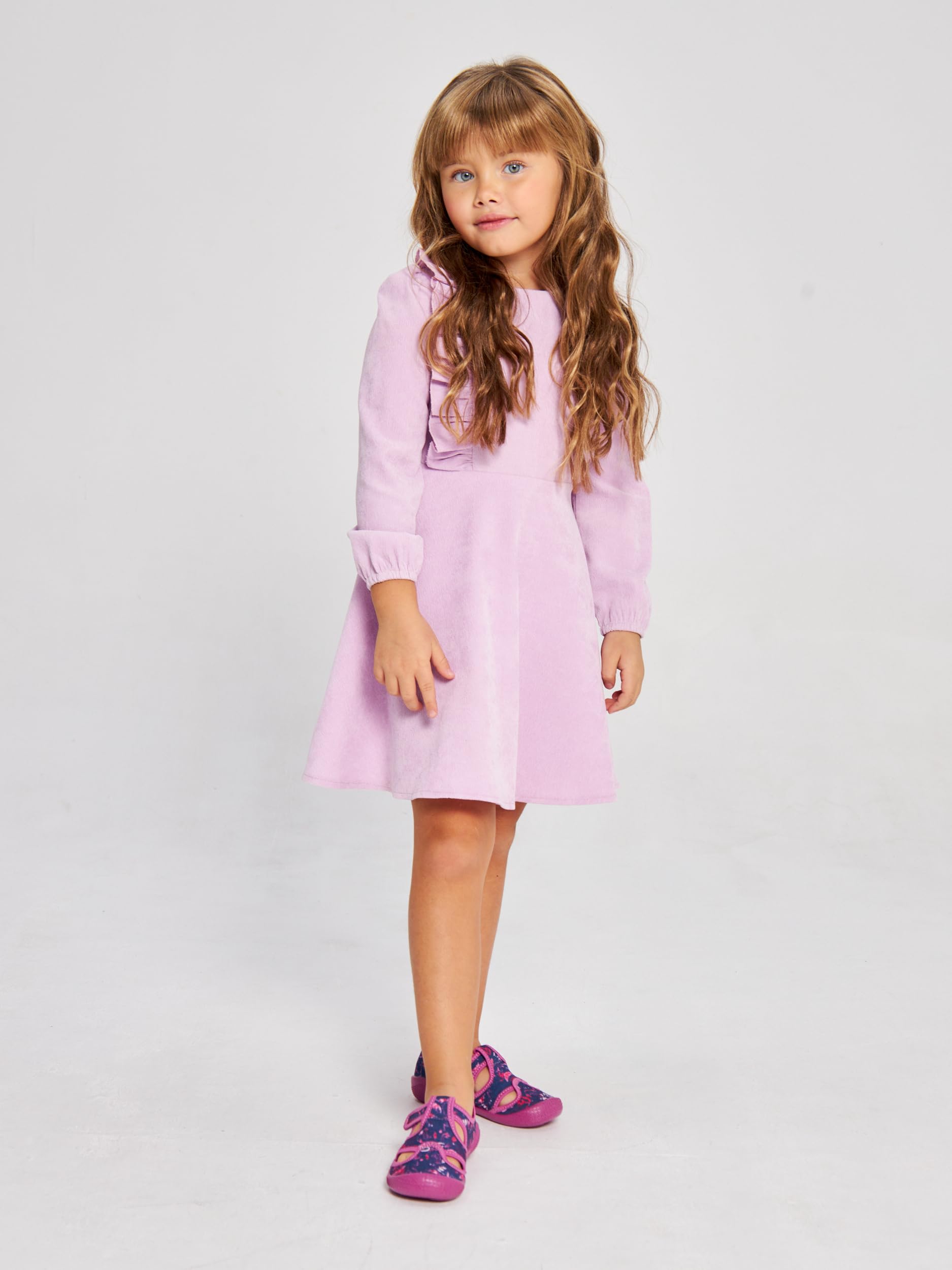 Zapatillas niño y zapatillas niña de tela suave - Zapatillas casa y exterior cómodas, antideslizantes y transpirables para bebés y niños. Ideales para uso en interiores y exteriores. 410350
