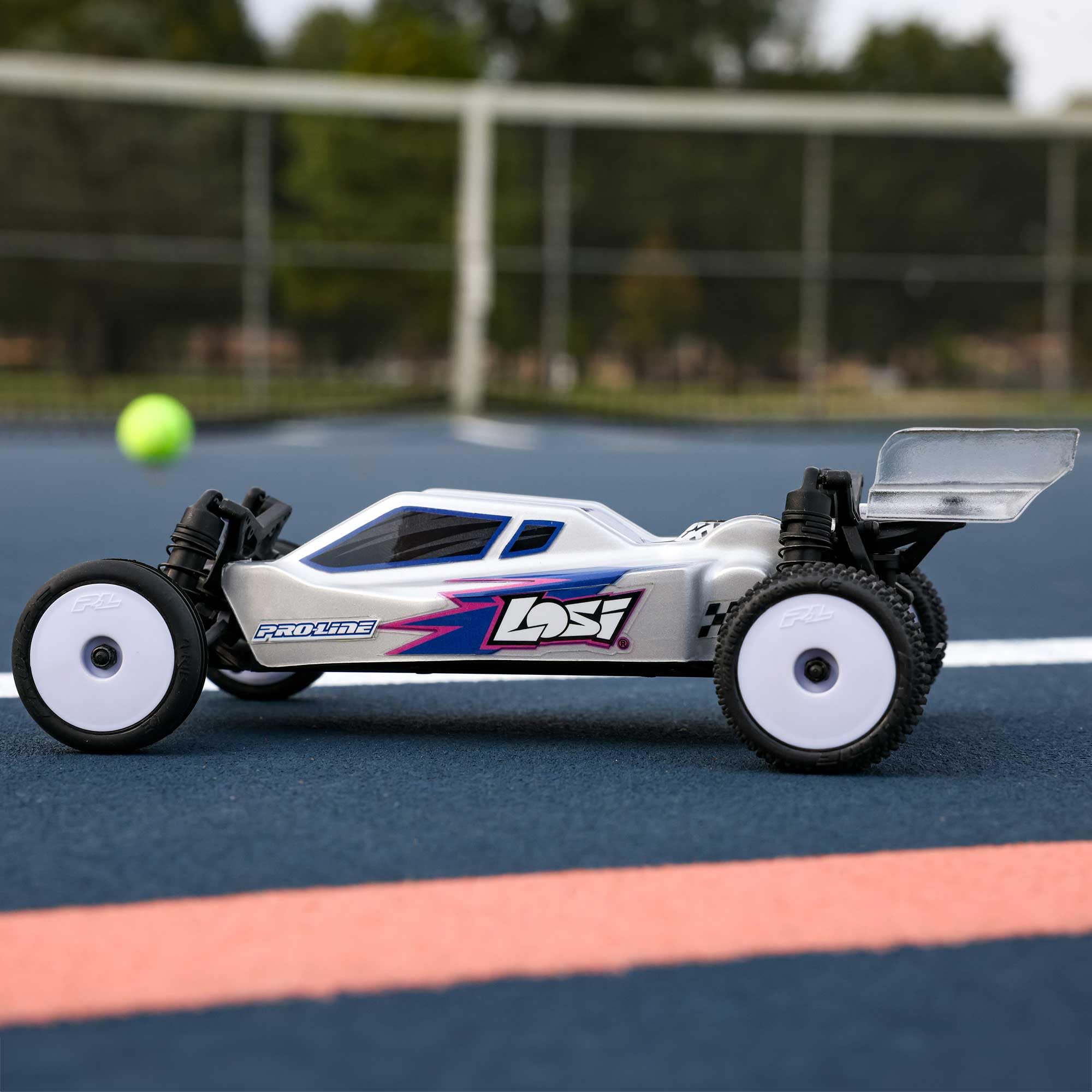 Amazon | Losi Micro-B 2輪駆動バギー シルバー RTR LOS00007T2