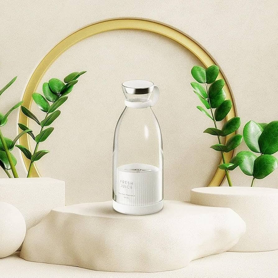 ミニスムージー ホワイト 500ml Amazon.com: Portable Mini Blender for Fresh Juice, Smoothies