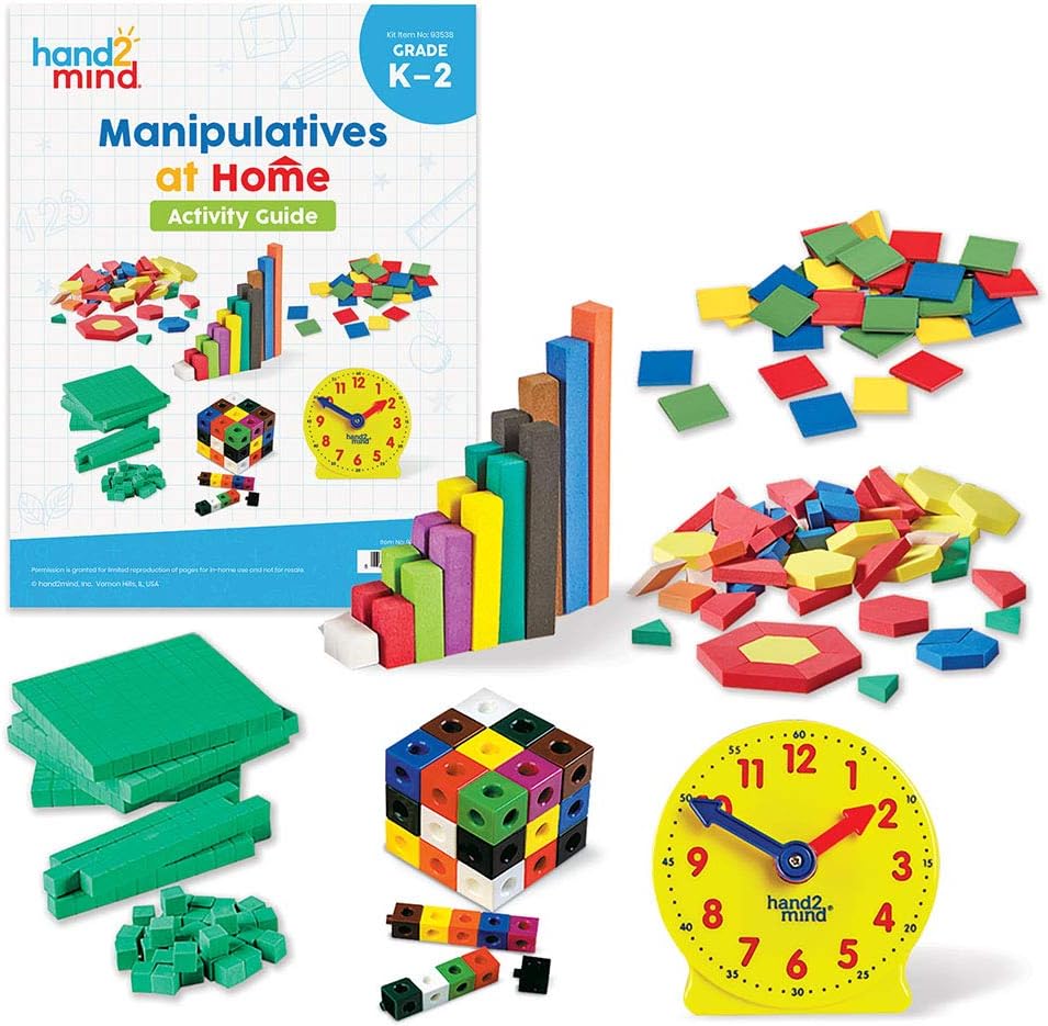 Learning Resources Take Manipulatives Ages 5-7 Key Stage 1 Educational Maths Kit for Learning at Home