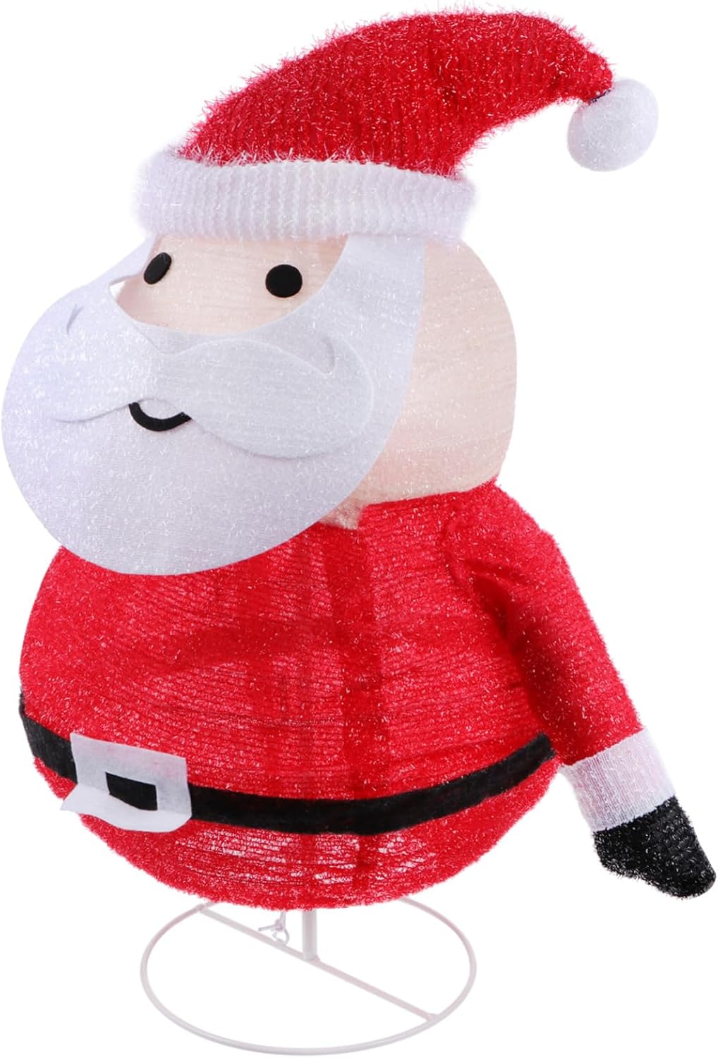 1Pc Santa Claus LED Lamp Christmas Decorative Tabletop Night Light Festive Atmosphere Ornament for Home Tree Decoration Craftsmanship Classic Style