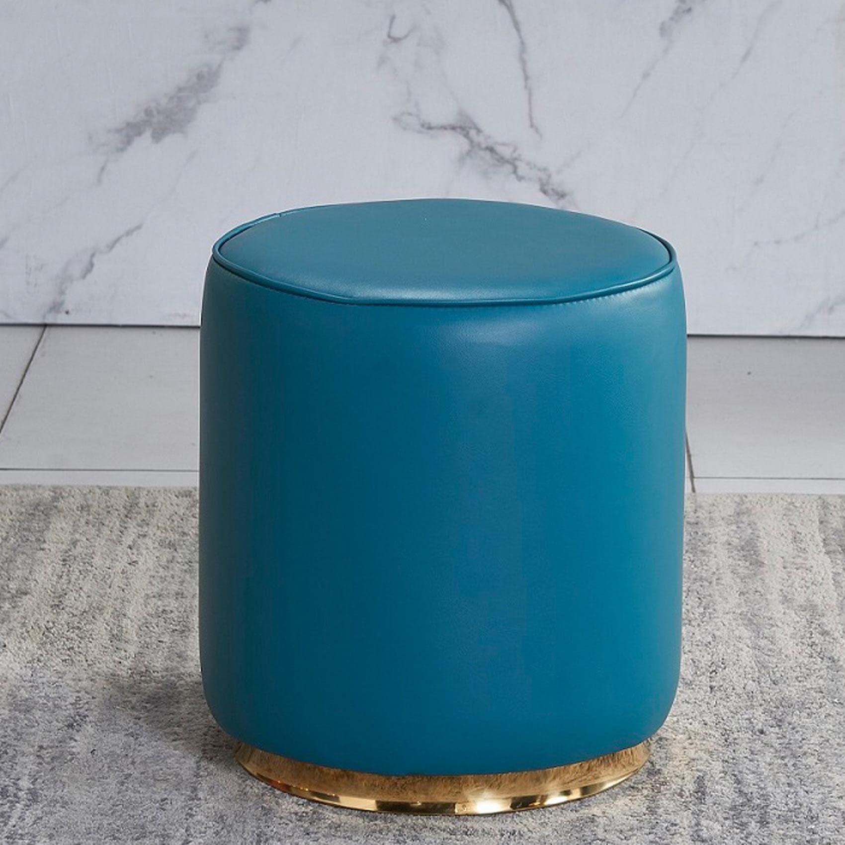 Tabouret de Changement de Chaussures en Cuir Anti-Fatigue