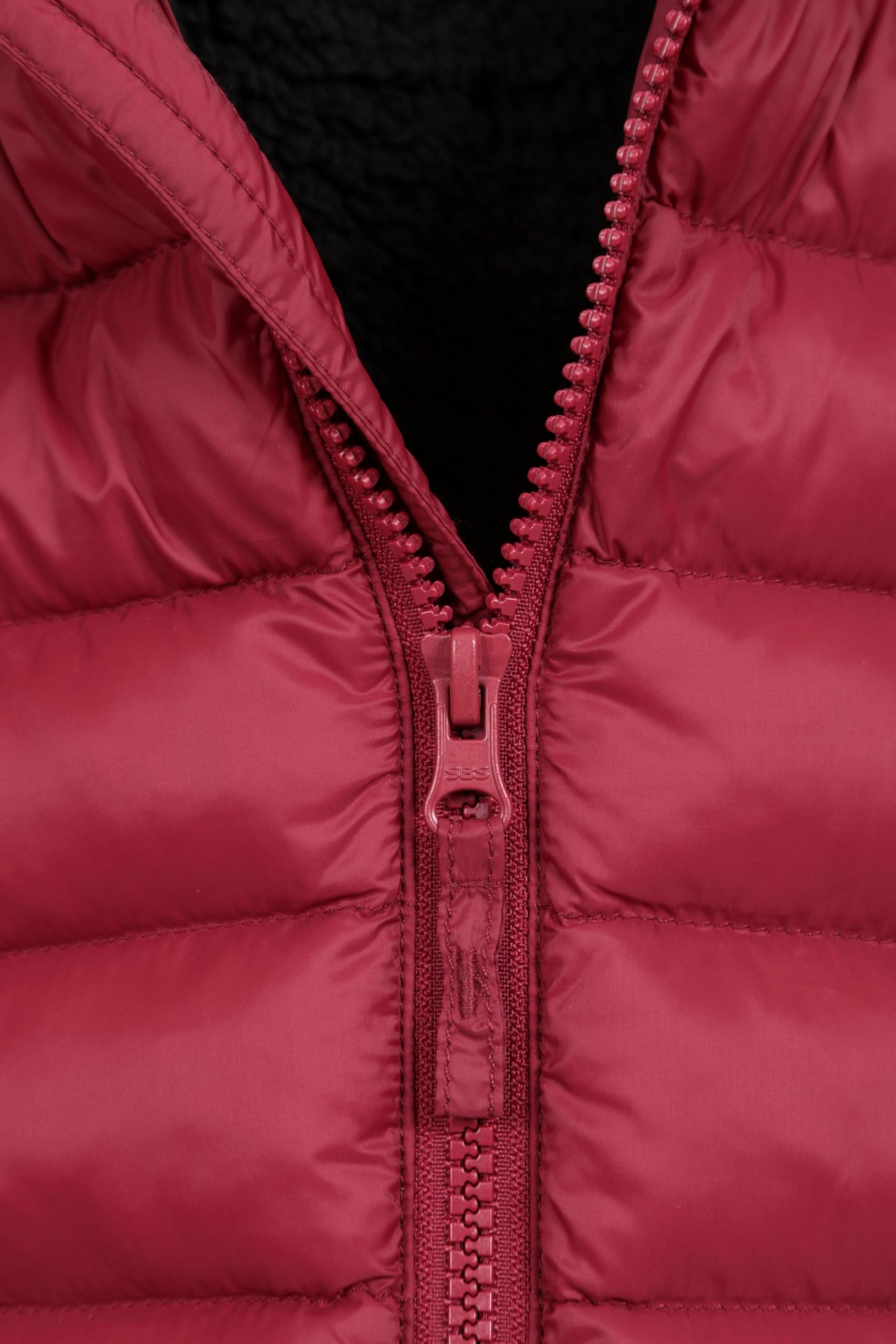 Mountain Warehouse Seasons Doudoune synthétique doublée de Fourrure pour Enfant - Manteau léger, Chaud et résistant à l'eau - pour l'automne, l'hiver, l'école