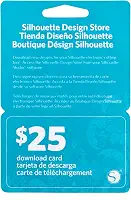 Silhouette America Vale-presente de download de US$ 25