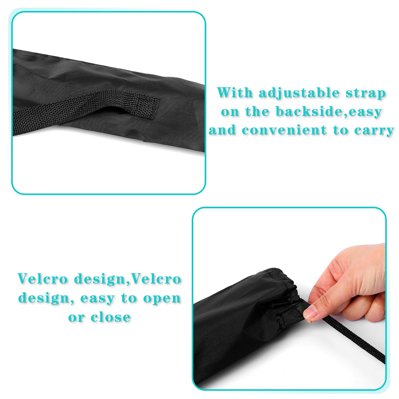 Funda para palo de billar 35 pulgadas, funda suave para tacos de billar, bolsa de transporte de almacenamiento