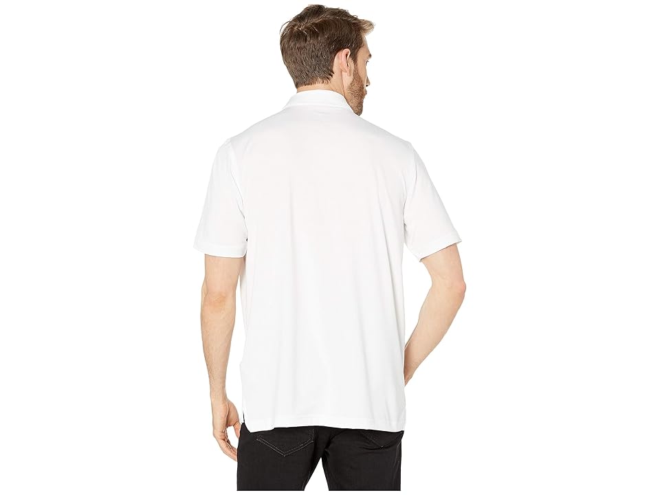 

Vineyard Vines St. Kitts Solid Sankaty Polo (White Cap) Men's Clothing, Blue