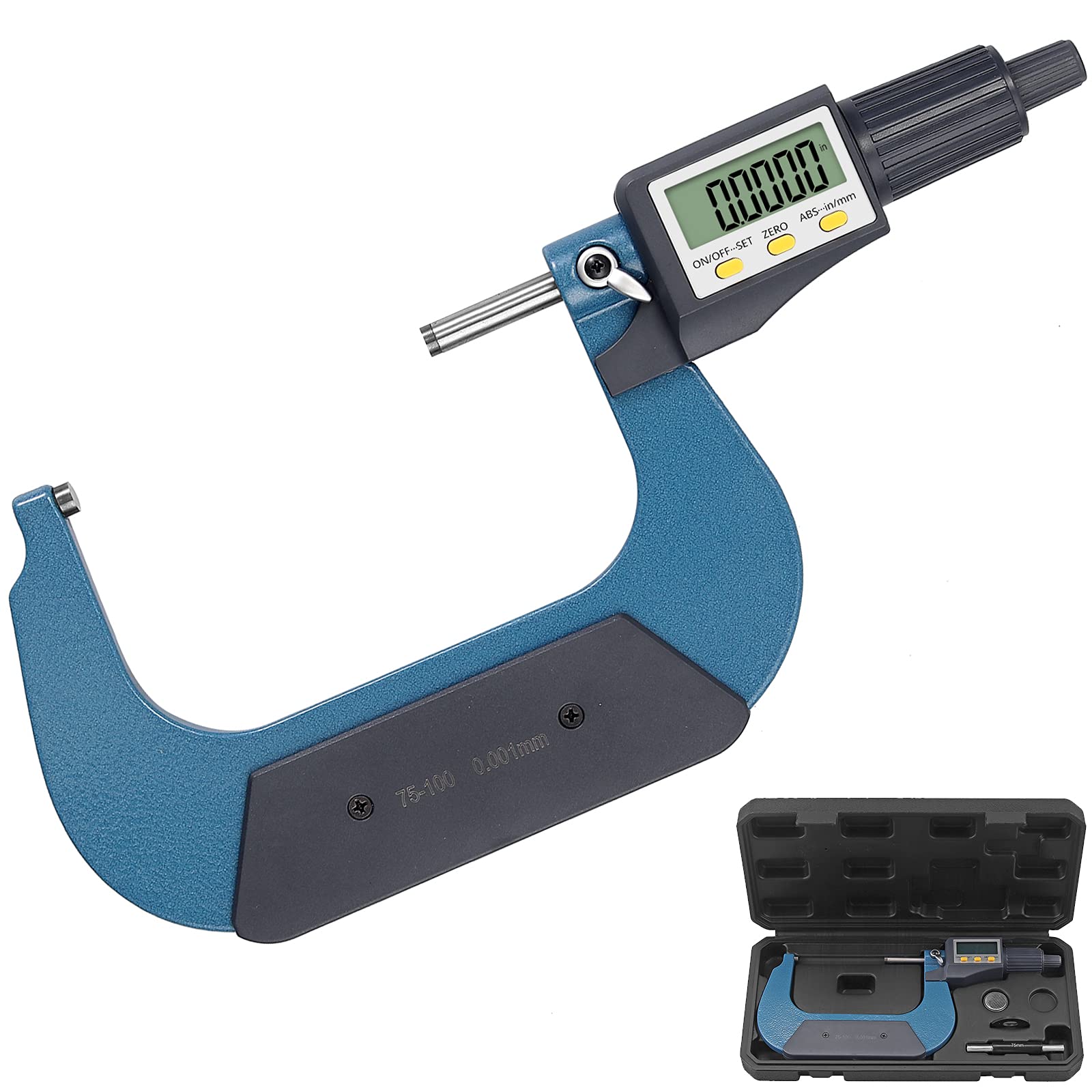 1 Stück Elektronischer Messschieber Mit Großem LCD-Display, 150 Mm Digitales Mikrometer Mit Millimeterzoll Umrechnung 90420715