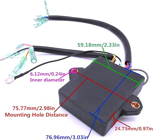 Miniatura 3 de 66M-85540-01 66M-85540-00 CDI - Bobina para motor de salida Yamaha F9.9 F15 T9.9