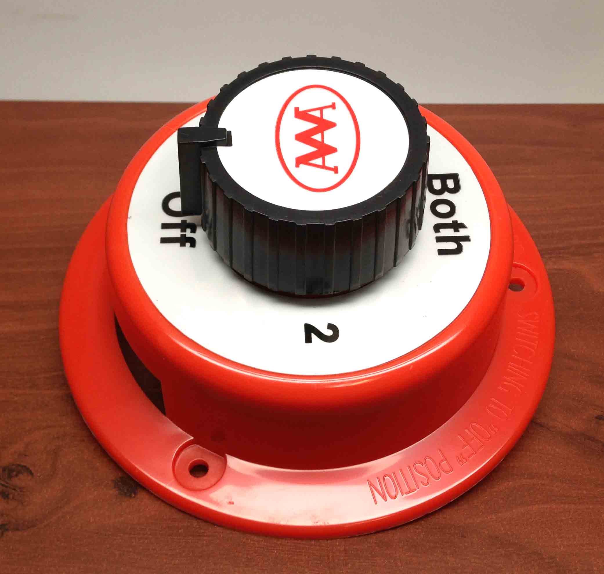 Pactrade Marine Boat RV Main Battery Switch 300A Continuous Duty at 6V 150A at 12V