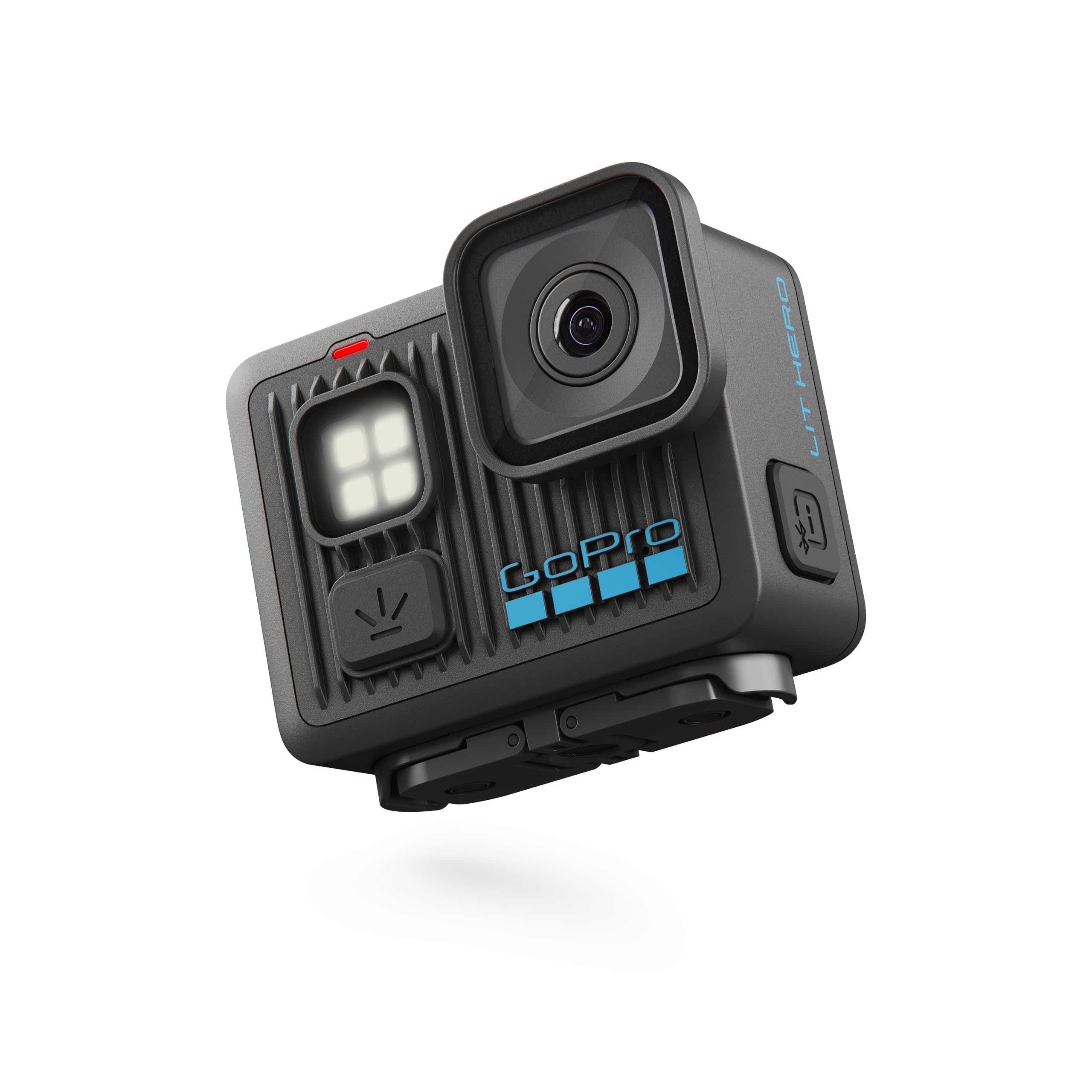 GoPro LIT Hero - Lightweight, Compact, Waterproof Action Camera with Built-in Light, 4K60 Ultra HD Video, 12MP Photo, Touch Screen, HyperSmooth Stabilization