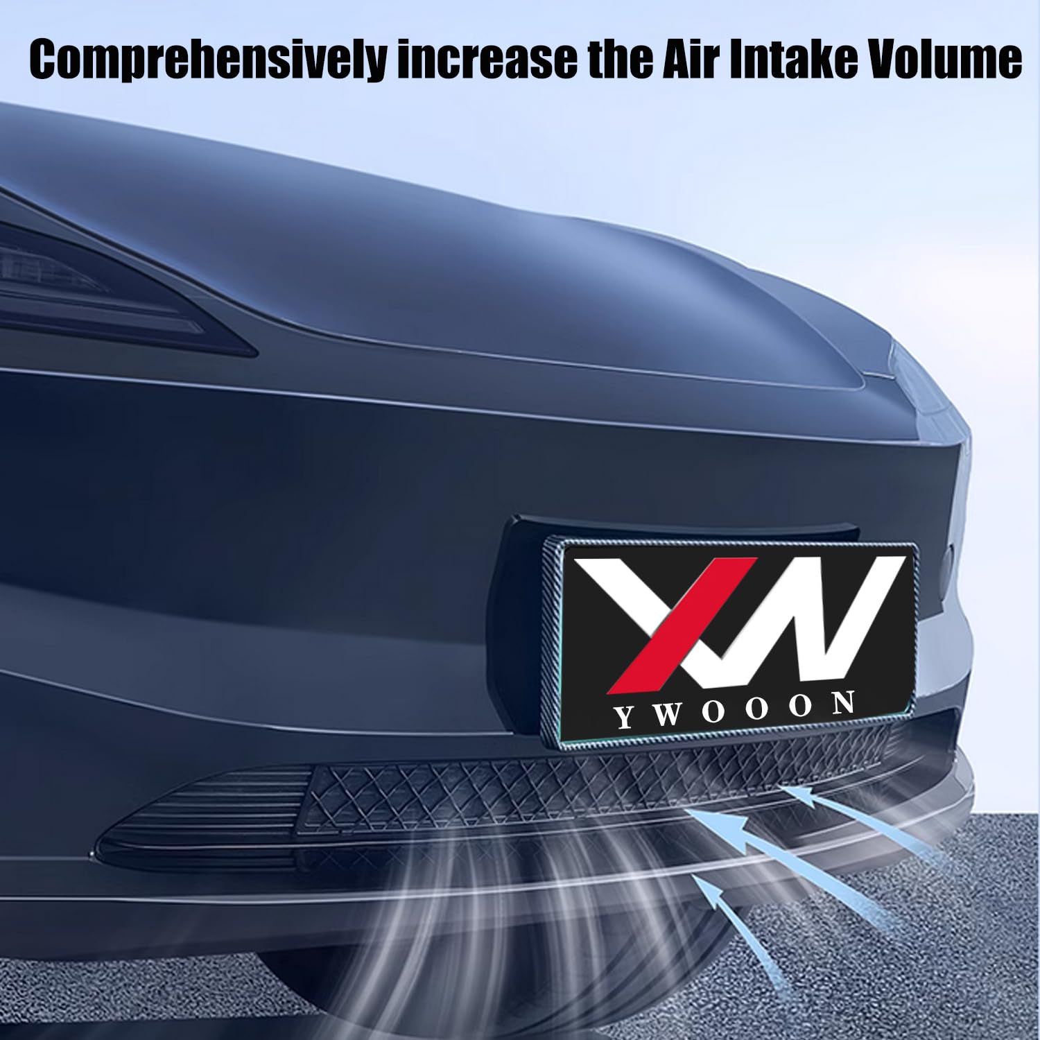 Inserti Per Griglia Anteriore In Rete per Tesla Model Y 2025-2026 Juniper, Griglia Anteriore in Rete Paraurti Inferiore Rete Segmentata Inserto in Rete Copertura per Griglia di Aspirazione Aria