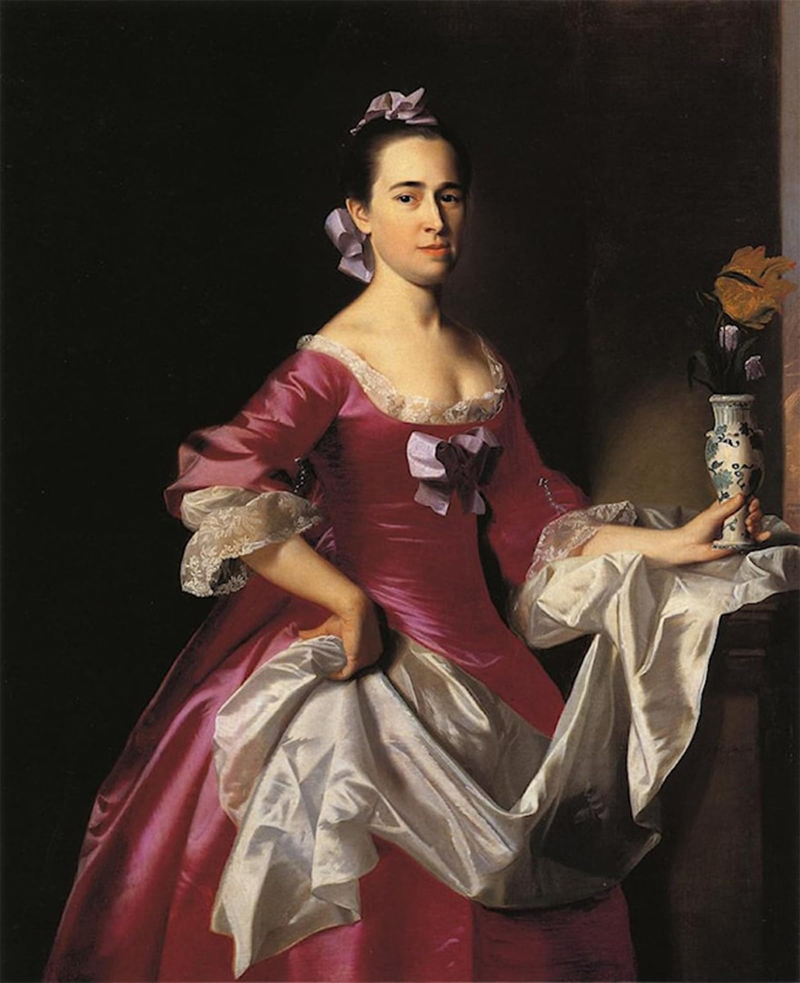 ARTXLXXBN Famous Prints Artwork Pictures Poster Painting Art Mrs George Watson by John Singleton Copley Artwork Landscape Pictures for Home Decor 60x90cm