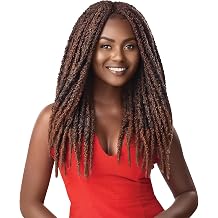 Outre Crochet Braids X-Pression Twisted Up 2X Bonita Butterfly Locs 18" (1 Pack, 1B)
