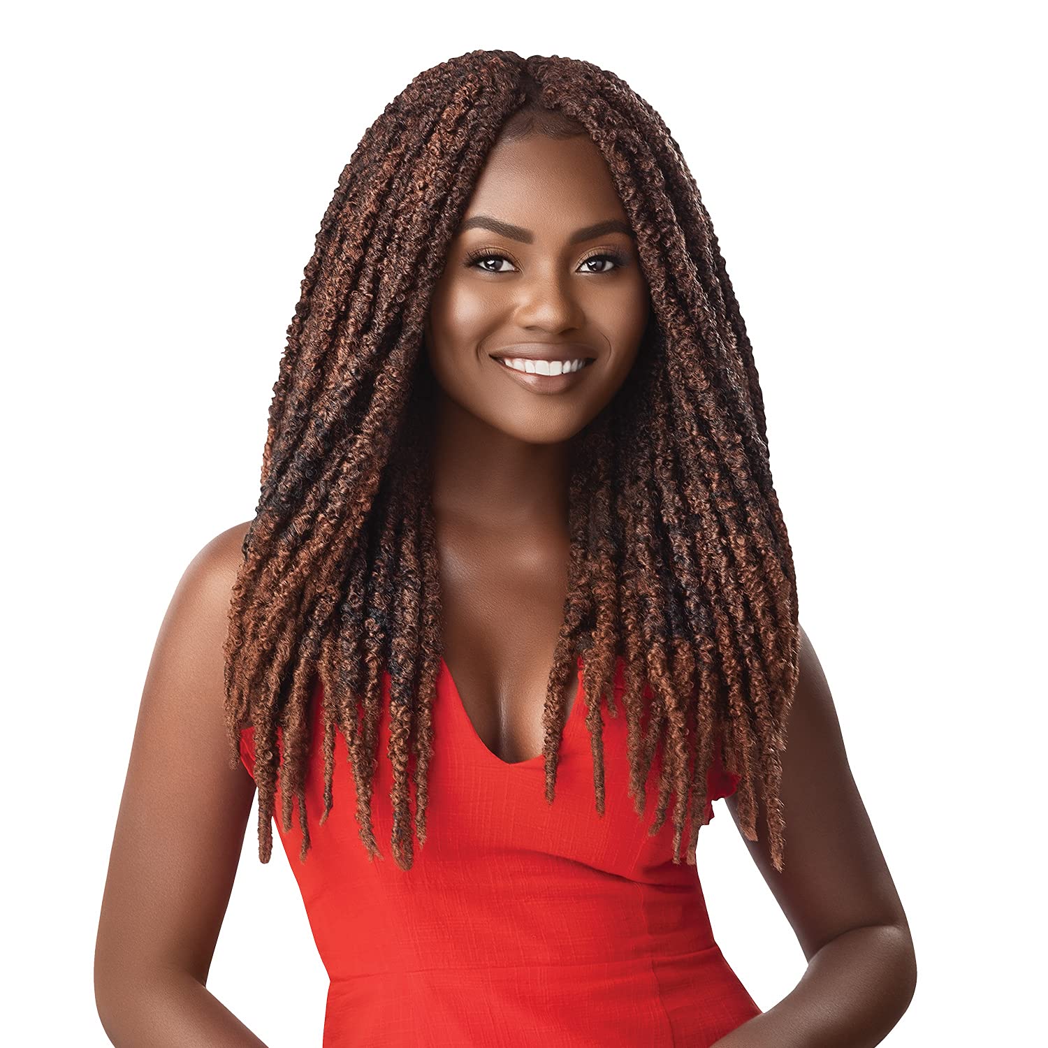 Outre Crochet Braids X-Pression Twisted Up 2X Bonita Butterfly Locs 18" (1 Pack, 2T99J/350)