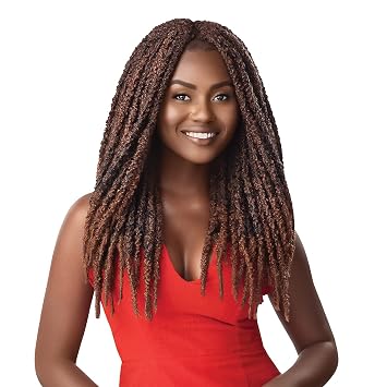Outre Crochet Braids X-Pression Twisted Up 2X Bonita Butterfly Locs 18" 1 Pack, 2T99J/350