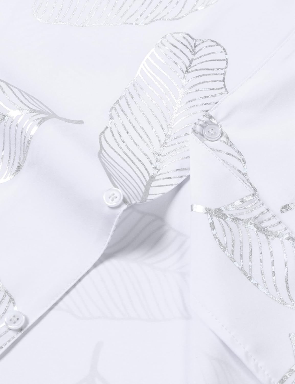 ZEROYAA Men Stylish Print Cuban Shirt Short Sleeve Button Down Relaxed Fit Shirts Beach Hawaiian Vacation Tops - Image 6