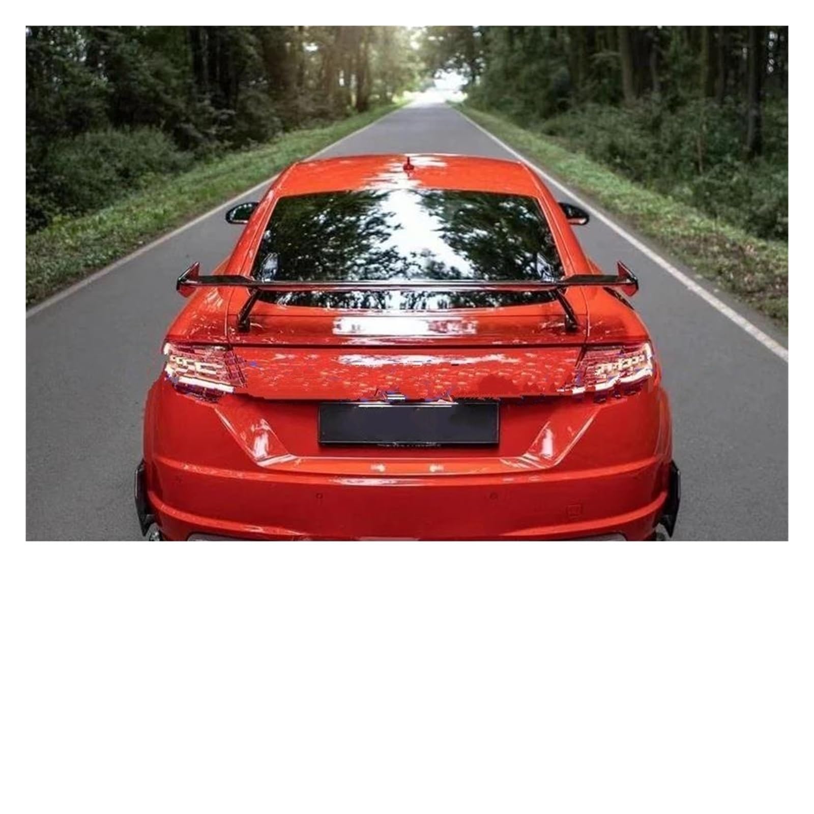 KHUKHU Aileron ArrièRe Voiture Fibre Carbone Pour Aileron Coffre