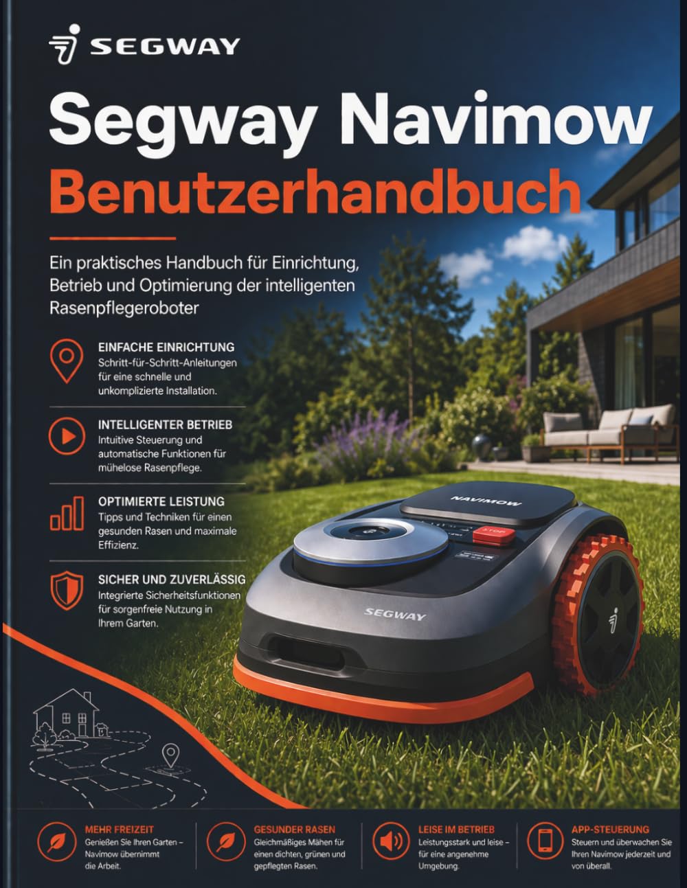 Segway Navimow Benutzerhandbuch: Ein praktisches Handbuch für Einrichtung, Betrieb und Optimierung der intelligenten Rasenpflegeroboter