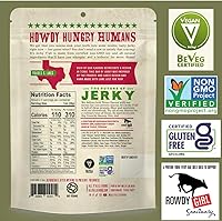 Vista 2 de It's Jerky Y'all Paquete variado de carne seca a base de plantas Beyond Tender and Tasty Vegan Snacks Sin OMG, sin gluten, vegetariano