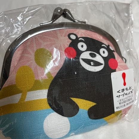 Amazon がま口財布 がまぐち 小銭入れ くまモン クマモン くまもん 熊本県 がまぐちさいふ柄 ゆるキャラ ご当地キャラクター アニメ 萌えグッズ 通販