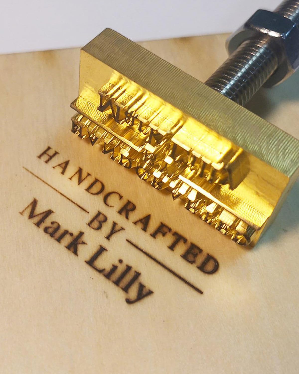 Branding Iron Custom Logo Branding Iron with Copper Stamp for Burger, Steak, BBQ, Coconut, and Cake Making Handcrafted by Design (6inch/15.24cm)