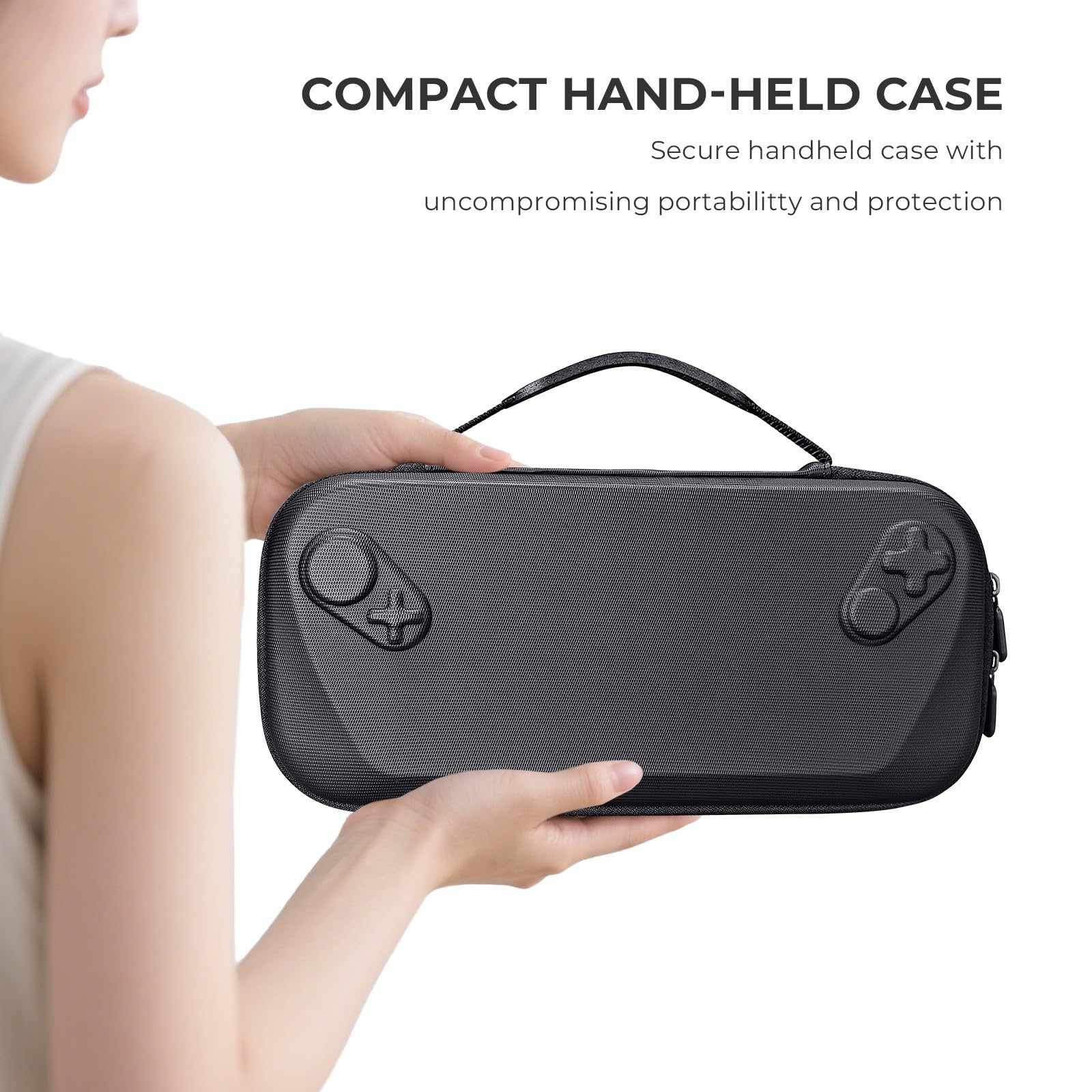 Borsa portatile per console di gioco portatile modello esclusivo custodia da viaggio antiurto con custodia protettiva per il trasporto