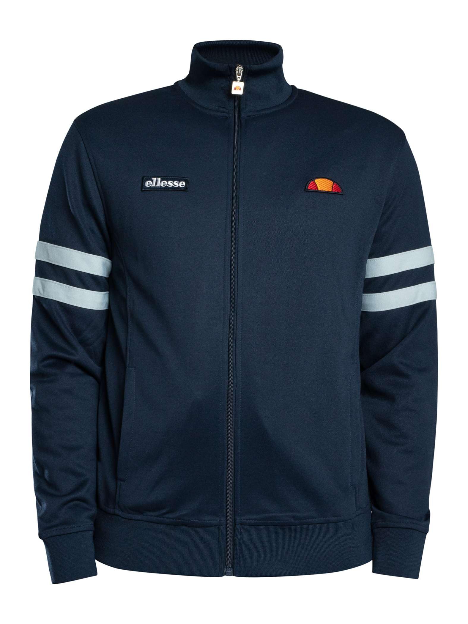 Ellesse Men's Roma Track Top Jacket Navy/Light Blue