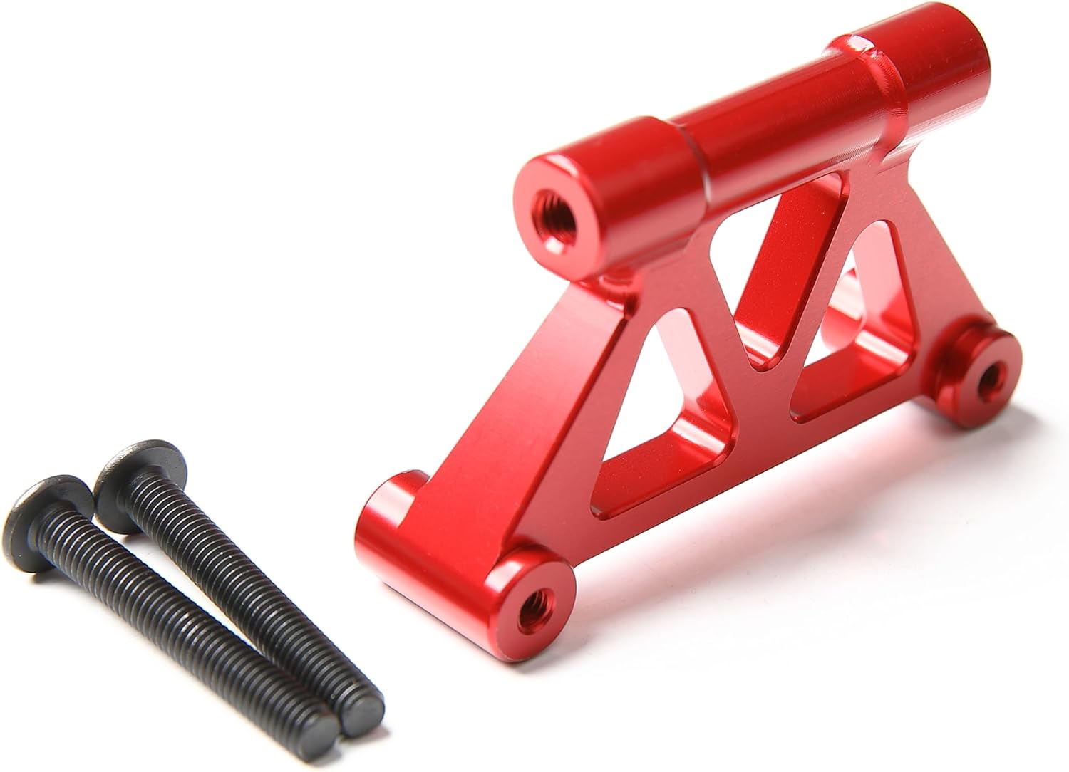 GTBRacing CNC Aluminum Rear Body Mount Support Brace for 1:5 RC Car LOSI DBXL 2.0 DBXL-E /2.0 Gas Upgrade Part (Silver)