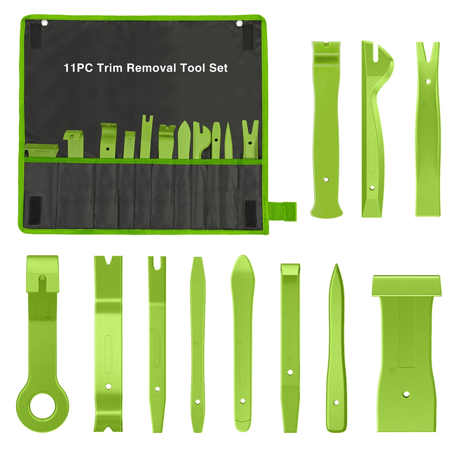 GOOACC 11PCS Auto Trim Removal Tool Kit No-Scratch Pry - body repair tools | Mubboo