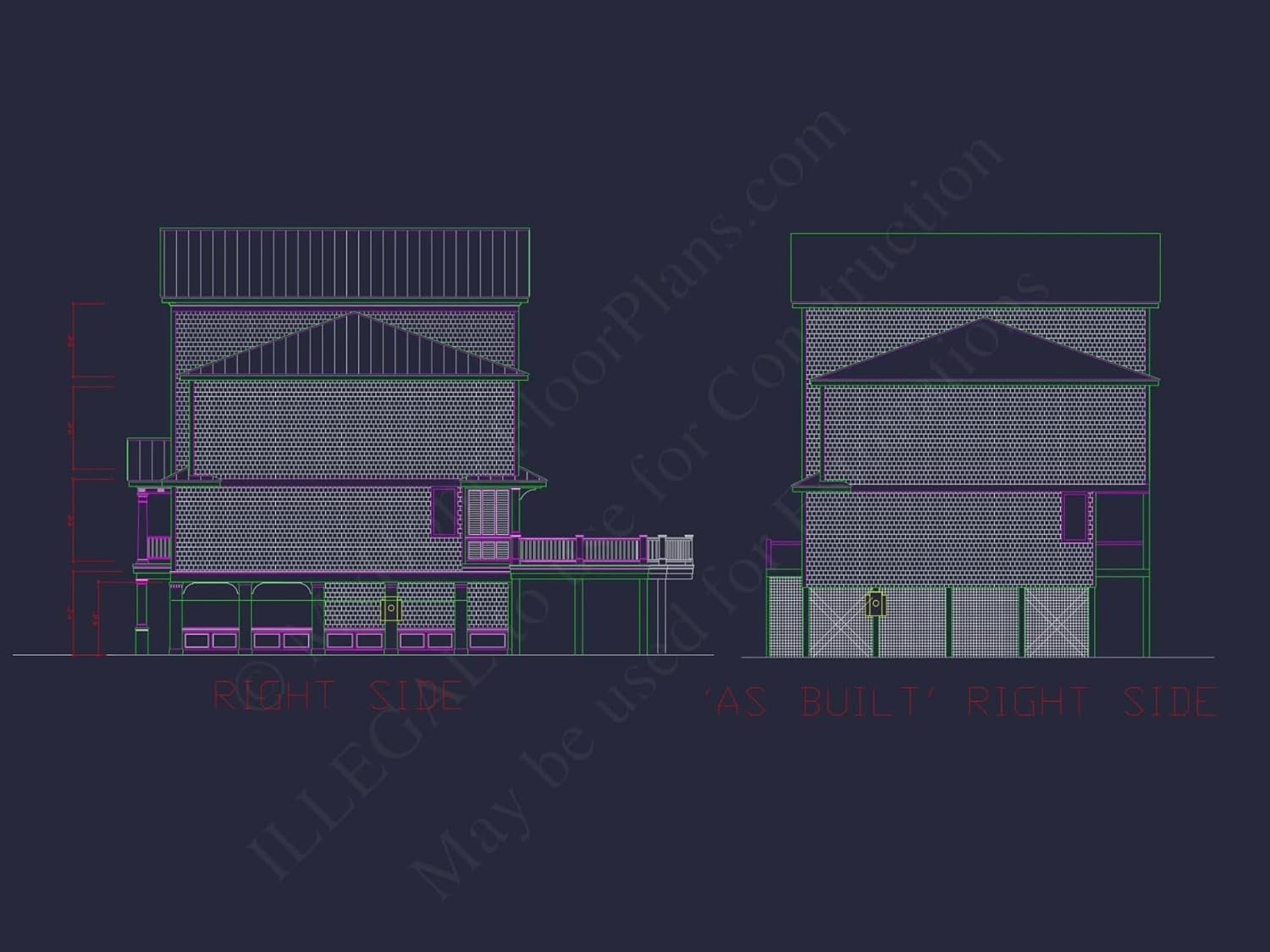 11-1900 House Plan - Luxury House Plan with 3 Floors, Modern Designs & Coastal Views